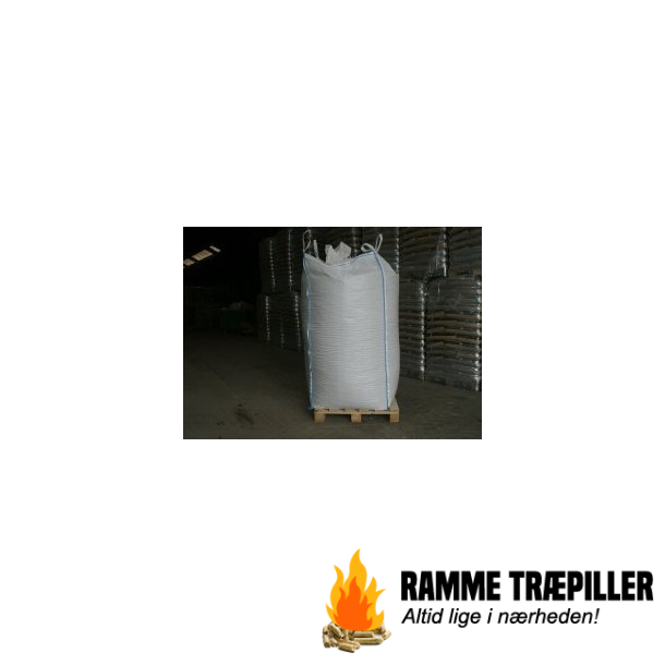 Big bags Standard 8 mm 1000 kg. Kilopris 2,38 kr/kg.