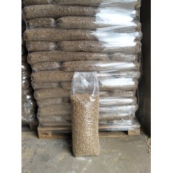 Rammepillen Blandet 6 og 8 mm 56 stk. � 16 kg. 896 kg. Kilopris 2,65 kr/kg. Askeindhold 0,4-0,6