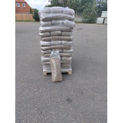 Rammepillen 8 mm Stand. 896 kg/pl 56 x 16 kg. Kilopris 2,67 kr/kg. Askeindhold 0,5-0,7%